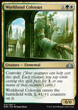 Worldsoul Colossus⁣ - Guilds of Ravnica⁣ (Uncommon)⁣ [215]