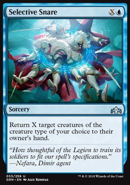 Selective Snare⁣ - Guilds of Ravnica⁣ (Uncommon)⁣ [53]