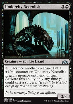 Undercity Necrolisk⁣ - Guilds of Ravnica⁣ (Uncommon)⁣ [87]