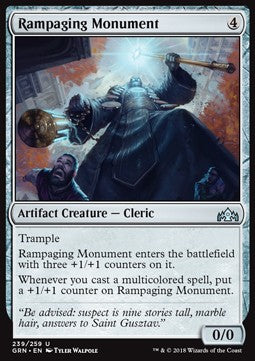Rampaging Monument⁣ - Guilds of Ravnica⁣ (Uncommon)⁣ [239]