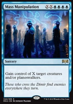 Mass Manipulation⁣ - Ravnica Allegiance⁣ (Rare)⁣ [42]