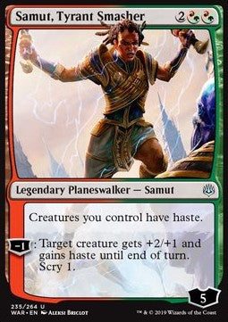 Samut, Tyrant Smasher⁣ - War of the Spark⁣ (Uncommon)⁣ [235]