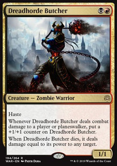 Dreadhorde Butcher⁣ - War of the Spark⁣ (Rare)⁣ [194]