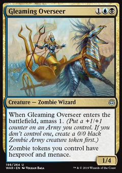 Gleaming Overseer⁣ - War of the Spark⁣ (Uncommon)⁣ [198]