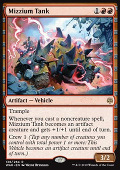 Mizzium Tank⁣ - War of the Spark⁣ (Rare)⁣ [138]