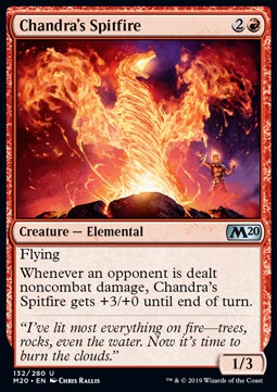 Chandra's Spitfire⁣ - Core 2020⁣ (Uncommon)⁣ [132]