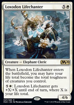 Loxodon Lifechanter⁣ - Core 2020⁣ (Rare)⁣ [27]