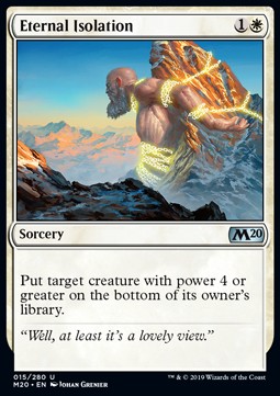 Eternal Isolation⁣ - Core 2020⁣ (Uncommon)⁣ [15]