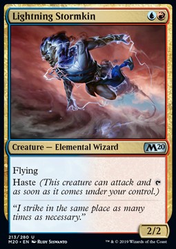 Lightning Stormkin⁣ - Core 2020⁣ (Uncommon)⁣ [213]