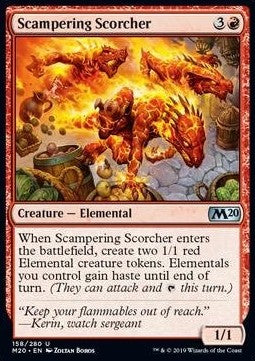 Scampering Scorcher⁣ - Core 2020⁣ (Uncommon)⁣ [158]