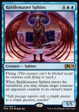 Riddlemaster Sphinx⁣ - Core 2020: Extras⁣ (Rare)⁣ [317]
