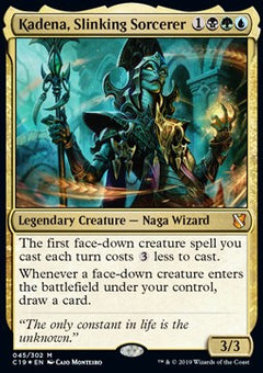 Kadena, Slinking Sorcerer (V.1)⁣ - Commander 2019⁣ (Mythic)⁣ [45]