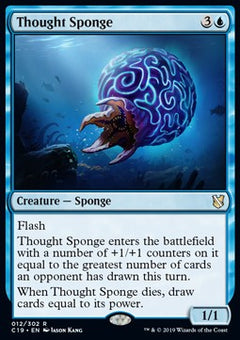 Thought Sponge⁣ - Commander 2019⁣ (Rare)⁣ [12]