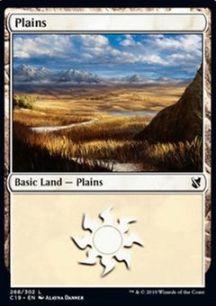 Plains (V.1)⁣ - Commander 2019⁣ (Land)⁣ [288]