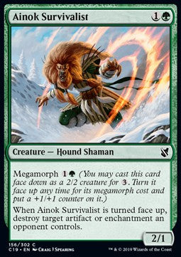 Ainok Survivalist⁣ - Commander 2019⁣ (Common)⁣ [156]