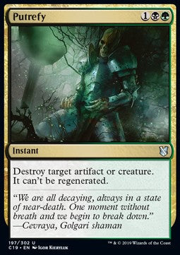 Putrefy⁣ - Commander 2019⁣ (Uncommon)⁣ [197]