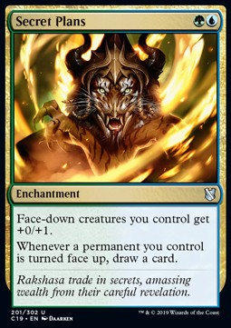 Secret Plans⁣ - Commander 2019⁣ (Uncommon)⁣ [201]