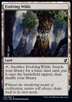 Evolving Wilds⁣ - Commander 2019⁣ (Common)⁣ [241]