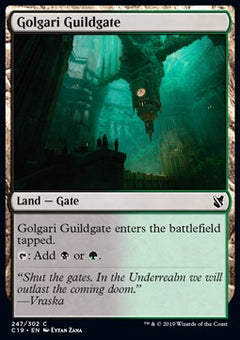 Golgari Guildgate⁣ - Commander 2019⁣ (Common)⁣ [247]