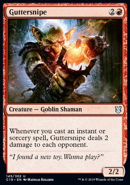 Guttersnipe⁣ - Commander 2019⁣ (Uncommon)⁣ [145]