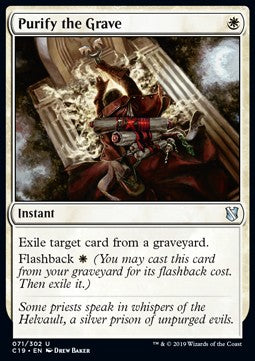 Purify the Grave⁣ - Commander 2019⁣ (Uncommon)⁣ [71]