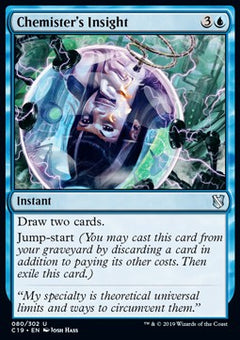 Chemister's Insight⁣ - Commander 2019⁣ (Uncommon)⁣ [80]