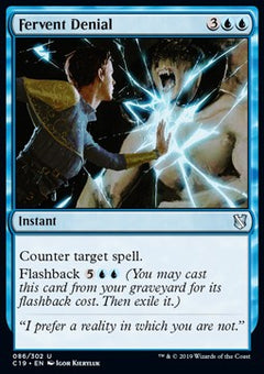 Fervent Denial⁣ - Commander 2019⁣ (Uncommon)⁣ [86]