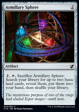 Armillary Sphere⁣ - Commander 2019⁣ (Common)⁣ [209]