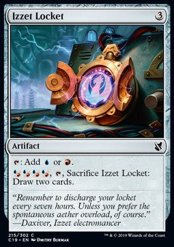 Izzet Locket⁣ - Commander 2019⁣ (Common)⁣ [215]