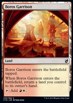 Boros Garrison⁣ - Commander 2019⁣ (Common)⁣ [233]