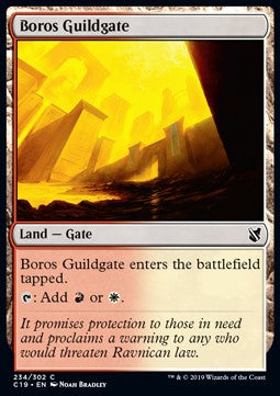 Boros Guildgate⁣ - Commander 2019⁣ (Common)⁣ [234]