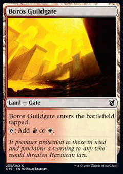 Boros Guildgate⁣ - Commander 2019⁣ (Common)⁣ [234]