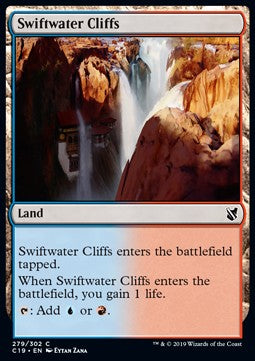 Swiftwater Cliffs⁣ - Commander 2019⁣ (Common)⁣ [279]