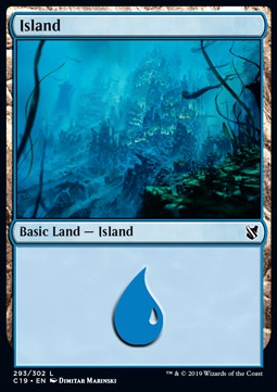 Island (V.3)⁣ - Commander 2019⁣ (Land)⁣ [293]