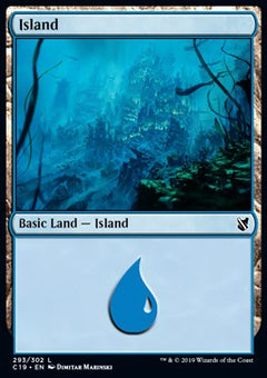 Island (V.3)⁣ - Commander 2019⁣ (Land)⁣ [293]