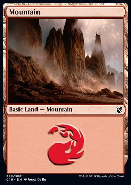 Mountain (V.2)⁣ - Commander 2019⁣ (Land)⁣ [298]