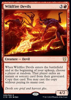Wildfire Devils⁣ - Commander 2019⁣ (Rare)⁣ [30]