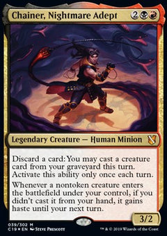 Chainer, Nightmare Adept⁣ - Commander 2019⁣ (Mythic)⁣ [39]