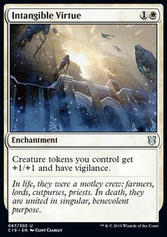 Intangible Virtue⁣ - Commander 2019⁣ (Uncommon)⁣ [67]