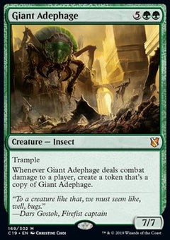 Giant Adephage⁣ - Commander 2019⁣ (Mythic)⁣ [169]