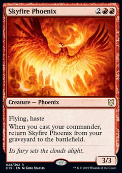 Skyfire Phoenix⁣ - Commander 2019⁣ (Rare)⁣ [28]
