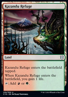 Kazandu Refuge⁣ - Commander 2019⁣ (Uncommon)⁣ [256]