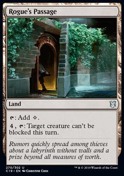 Rogue's Passage⁣ - Commander 2019⁣ (Uncommon)⁣ [270]