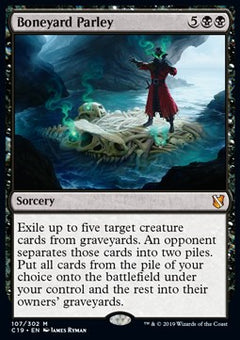Boneyard Parley⁣ - Commander 2019⁣ (Mythic)⁣ [107]