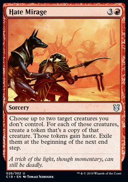 Hate Mirage⁣ - Commander 2019⁣ (Uncommon)⁣ [26]