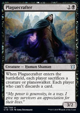 Plaguecrafter⁣ - Commander 2019⁣ (Uncommon)⁣ [126]