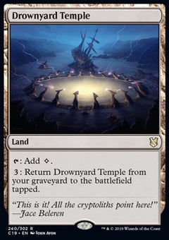 Drownyard Temple⁣ - Commander 2019⁣ (Rare)⁣ [240]