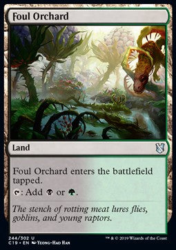 Foul Orchard⁣ - Commander 2019⁣ (Uncommon)⁣ [244]