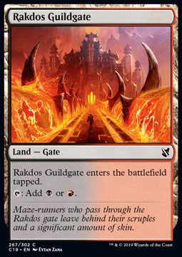 Rakdos Guildgate⁣ - Commander 2019⁣ (Common)⁣ [267]