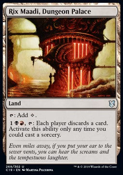 Rix Maadi, Dungeon Palace⁣ - Commander 2019⁣ (Uncommon)⁣ [269]